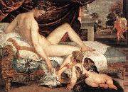 SUSTRIS, Lambert Venus and Cupid at oil on canvas